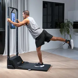 Latihan Kekuatan Kecepatan Tonal Smart Home Gym Isoinertial Pully Pelatihan Peralatan Gym Online