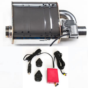 Silenciador de escape para coche con válvula eléctrica de 1 entrada y 1 salida, control remoto ajustable, acero inoxidable, E-Cutout - Product Image 1