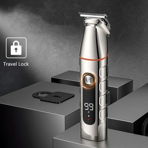 Cortadora de Pelo Eléctrica Inalámbrica Multifuncional 5 en 1 para Hombre, Recortadora de Nariz y Rostro, Cuchillas de Acero Inoxidable, Resistente al Agua, para Uso Doméstico - Product Image 5