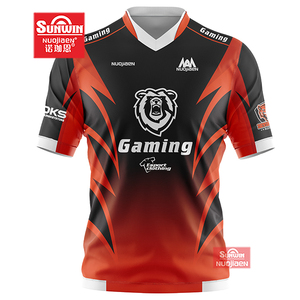 2021 Top Quality <strong>Custom</strong> <strong>Gaming</strong> Esports <strong>Jersey</strong> Quick Dry Esports T-shirt - Product Image 5