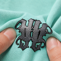 Services ODM/OEM : Étiquettes thermocollantes en TPU à effet 3D en relief, très extensibles, flexibles, lavables, pour patchs de vêtements