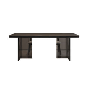 Mesa de comedor rectangular de losa de piedra de 120 cm con estructura estable para comedor y uso doméstico - Product Image 5