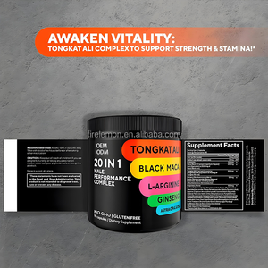 人参アストラガルスL-アルギニンエネルギーおよびホルモンサポートのためのOEM/ODM有機黒マカ食品サプリメント - Product Image 4