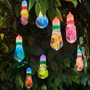 Thay đổi màu sắc <span class=keywords><strong>LED</strong></span> mong muốn chai Mặt dây đèn trong nhà/ngoài trời Glass treo trang trí ánh sáng cho đám cưới bên giáng sinh - Product Image 1