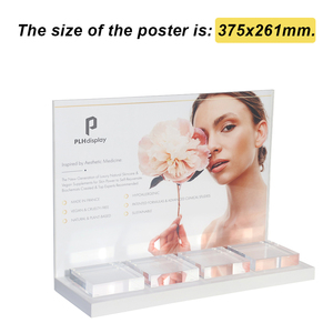 Mỹ phẩm chất lượng cao Acrylic sản phẩm chăm sóc da hiển thị tủ vẻ đẹp Nước hoa hiển thị đứng - Product Image 3