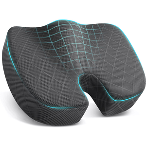 Cojín de Asiento Ergonómico Ortopédico en Forma de U 2024, Antiescaras, Corrección de Postura al Sentarse, para Oficina y Automóvil, con Espuma Viscoelástica - Product Image 1