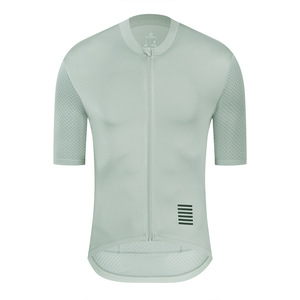 Camiseta de ciclismo para hombre, camiseta deportiva de manga corta, transpirable, de secado rápido, de color sólido, para ciclismo, entrenamiento físico - Product Image 5