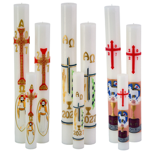 Bougies chrétiennes blanches pour l'église, la célébration de Pâques, les rituels religieux, la prière, l'autel, la <span class=keywords><strong>d</strong></span>évotion spirituelle, fournitures en <span class=keywords><strong>cire</strong></span> <span class=keywords><strong>d</strong></span>'<span class=keywords><strong>abeille</strong></span> - Product Image 1
