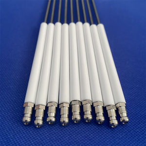 Elektroda spark keramik Alumina Al2O3 jarum pengapian keramik 95% mengkilap untuk pembakar gas - Product Image 2