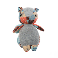 Famipet Fabricant de jouets pour chiens en peluche doux et moelleux avec des motifs personnalisés d'oiseaux, de cerfs et d'écureuils