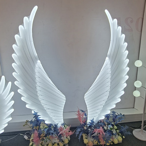 Nouvelles <span class=keywords><strong>d</strong></span>écorations <span class=keywords><strong>d</strong></span>'ailes pour mariage, accessoires de mariage, ailes <span class=keywords><strong>d</strong></span>'ange, modèle de mise en scène de mariage, <span class=keywords><strong>d</strong></span>écoration de fond de mariage en <span class=keywords><strong>fer</strong></span> <span class=keywords><strong>forgé</strong></span> - Product Image 3