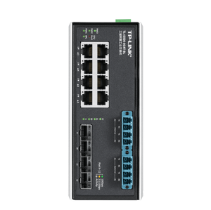 Commutateur Ethernet industriel géré de couche 3 TP-LINK TL-IS500-8G4T-BL, 8 ports Gigabit RJ45, 4 ports 10G SFP+ pour réseau - Product Image 3