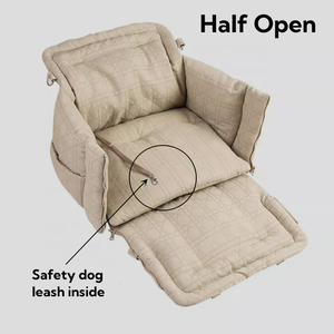 Sang Trọng Thoáng Khí Vật Nuôi Tàu Sân Bay Túi Với Tùy Chỉnh Thiết Kế Con Chó Xe Ghế Hãng Hàng Không Đã Được Phê Duyệt Túi Xách Với An Toàn Con Chó Dây Xích Mô Hình Động Vật - Product Image 3