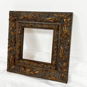 إطارات صور خشبية فاخرة عالية الجودة بتصميم عتيق، إطار صور ذهبي نحاسي فاخر - Product Image 4