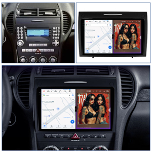 Autoradio DVD 120W X 6CH Série Katana pour Mercedes-Benz Classe <span class=keywords><strong>SLK</strong></span> 2004 - 2011 9,5 pouces 8+256 Go Android 14 - Product Image 2