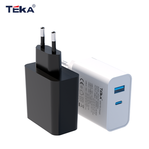 Cargador rápido de 65W con puertos 1A + 1C, QC4.0 y GaN Tech, enchufe de la UE para computadora portátil iPhone 15/14 Carga segura en el hogar/Oficina - Product Image 2