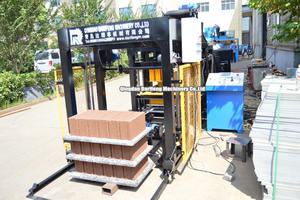 เครื่องทำอิฐบล็อก QT4-25 ขายดี เครื่องทำอิฐคอนกรีต เครื่องจักรผลิตอิฐ - Product Image 2