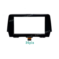 Panel Layar Sentuh Kaca 7 Inch BARU, Lensa Sensor Digitizer Untuk Radio Mobil, Pemutar DVD, Navigasi GPS Mazda 6 Tahun 2016-2018