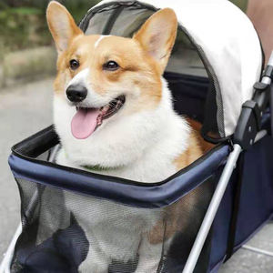 Poussettes pour <span class=keywords><strong>chiens</strong></span> Petop Factory pour petits <span class=keywords><strong>chiens</strong></span>, approuvées par les compagnies aériennes, avec roues amovibles, transporteur portable pour animaux de compagnie pour les voyages - Product Image 3