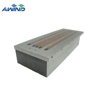 Base de dissipateur thermique en aluminium, usinage CNC personnalisé, plaque de dissipateur thermique de soudure, pièces de dissipateur thermique, chromate naturel