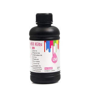 หมึกพิมพ์ซุปเปอร์คัลเลอร์สำหรับเครื่องพิมพ์ Epson Screen Uv Invisible Ink รุ่น DX5 DX7 TX800 - Product Image 4