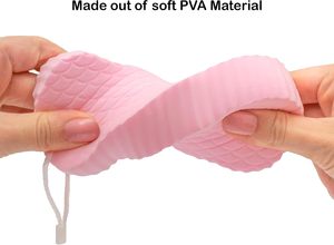 Skin Exfoliating Bath Brushes Body Clean Bath Scrubbing <b>Sponge</b> Shower Massager for Babies and Adults - Product Image 4