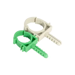 DianHuai hot sale PPR Pvc Pipe Fittings Clip Pvc Pipe Clamp Holder Tube Clamps