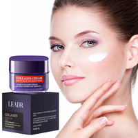 Vente en gros 50ml de crème anti-âge pour le visage éclaircissant rapidement l'humidité effets anti-taches de rousseur enrichi en vitamine de collagène organique