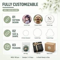 Personalizado 3D Lenticular Pin insignias Anime Metal llavero/bolso encanto al por mayor para la colección de mercancías OEM personalizado