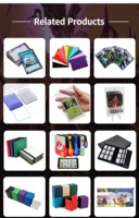 Étui de protection magnétique pour cartes de jeu 3x4 en PVC personnalisable, Kejea 35pt, pochettes pour cartes de jeu GMT
