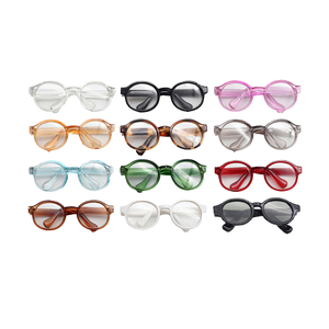 Gafas de Plástico Hechas a Mano al por Mayor, Mini, de 4.5cm, 6.5cm y 9cm, para Muñecas BJD de 1/3 y 17cm, Marca ZF Global Export - Product Image 2
