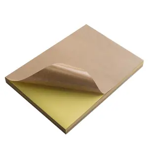 Rouleaux de papier kraft auto-adhésifs Étiquettes autocollantes A4 A3 Rouleau de papier kraft géant