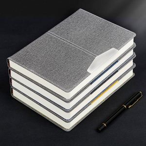 Carnet de notes/agenda professionnel A3 personnalisé avec logo, couverture rigide en tissu à motif, reliure cousue, couverture en cuir, 80-180 feuilles, pour le travail - Product Image 1