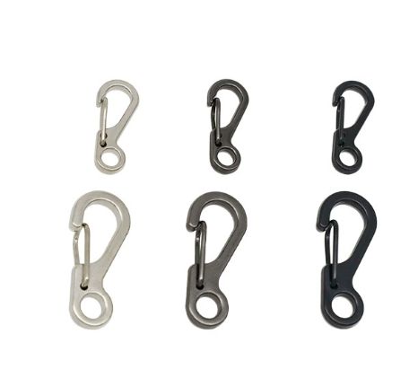 S-shaped Jewelry Buckle Jewelry Accessories Small S Keychain Jewelry Mini Hanging Buckle Sports Camera Accessories