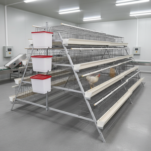 Jaula para Aves de <span class=keywords><strong>Corral</strong></span>, Gallinero Comercial, Jaula para Pollos, Casa de Gallinas, Criadero de Gallinas - Product Image 1