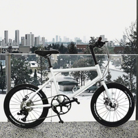 Vélo de route Shimano SL2003-8S, course, dérailleur 8 vitesses, fourche en aluminium et acier, frein à disque, vélo de ville, pédale ordinaire, sport, VTT