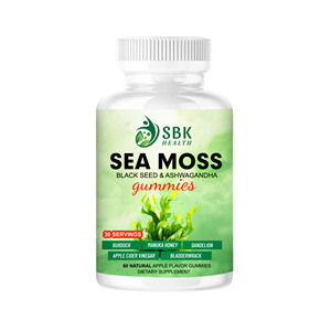 High Quality Sea Moss Gummies with Total Carbohydrate Help Detoxify Promote Clear Skin and Energy Immume System Metabolish Gummi - Product Image 1