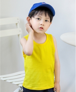 ODM OEM estate bambini senza maniche Top canottiera per adolescenti abbigliamento per bambini in cotone canotta per bambini - Product Image 4