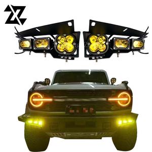 Accesorios para coche, luces antiniebla de parachoques delantero modificadas, luz antiniebla, luz de circulación diurna, foco de parachoques delantero para <span class=keywords><strong>Ford</strong></span> <span class=keywords><strong>Bronco</strong></span> - Product Image 2