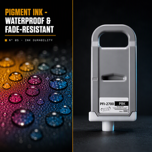 Cartouche d'encre pigmentée compatible OCB PFI-2700 avec puce, haute capacité 700 ml pour Canon GP-2000 GP-4000 GP-2600 GP-4600S - Product Image 3