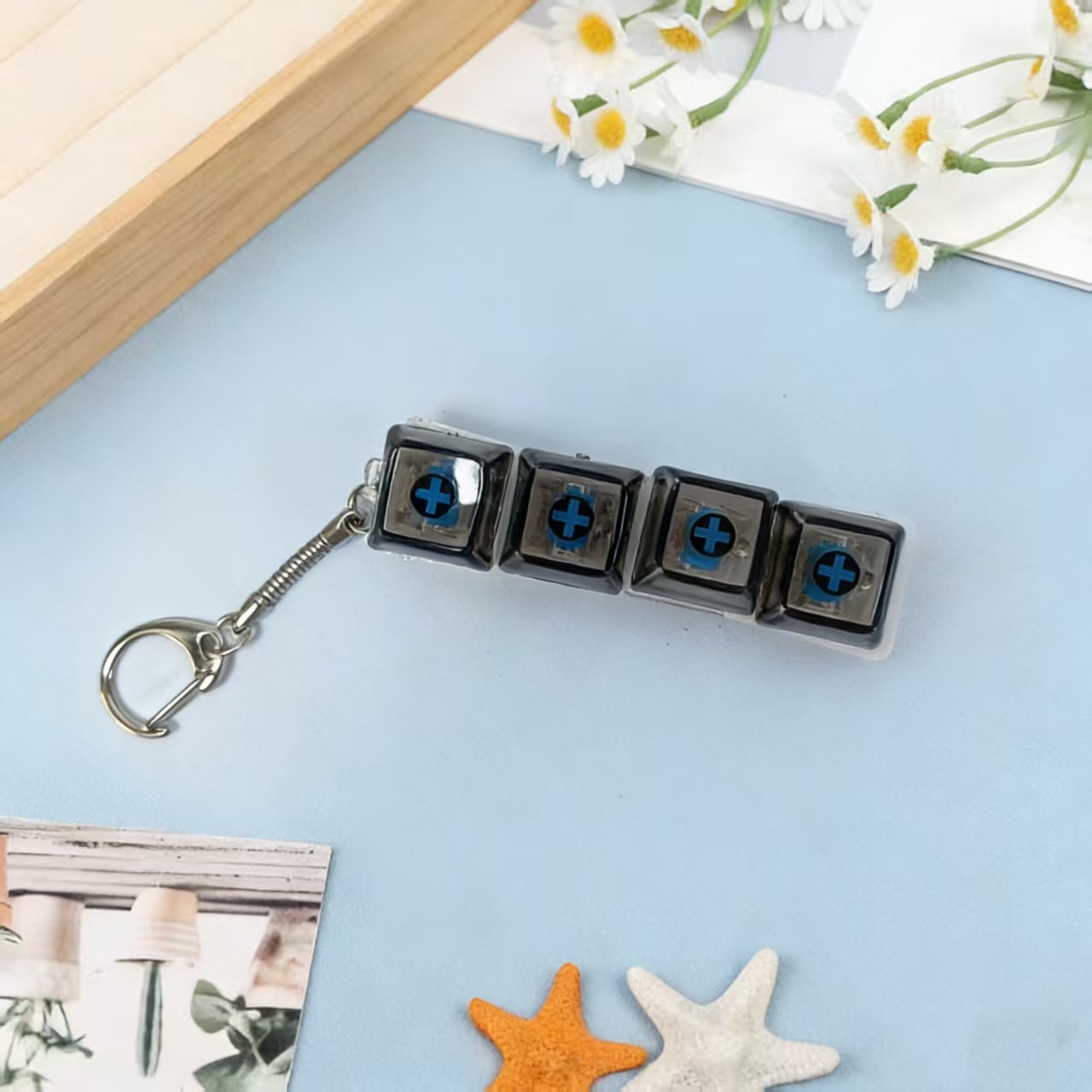 High-transparency four-key black