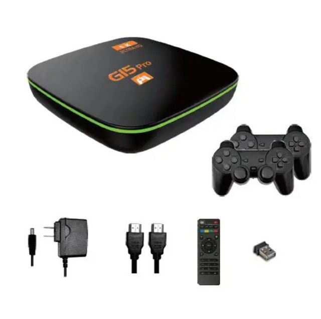 Uuvision G15 PRO Game Box 6K Retro Video Game Android TV Box with Game Console