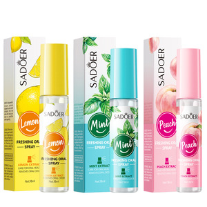 SADOER <span class=keywords><strong>Spray</strong></span> buccal à la menthe pour une <span class=keywords><strong>haleine</strong></span> fraîche, parfum longue durée, <span class=keywords><strong>spray</strong></span> oral portable - Product Image 6