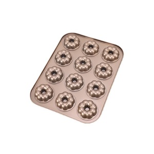 12-Cavity Donut And Cake Mold Non-Stick Baking Mold For Home Use Oven Safe Family Baking Tool - Product Image 4