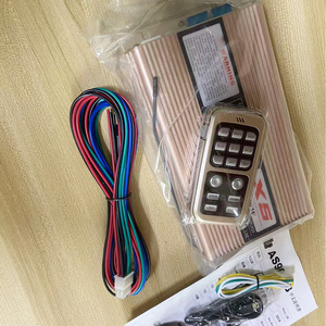 X5 400W Car <b>Alarm</b> Main Unit 12V Ignition Control <b>Wireless</b> Remote Gold - Product Image 2