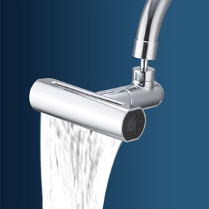 Aireador de <span class=keywords><strong>grifo</strong></span> de cocina giratorio de 360 grados, <span class=keywords><strong>4</strong></span> modos, estilo tradicional, acabado cromado, extensión de Material plástico pulido cromado - Product Image 4