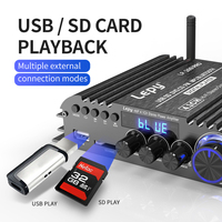 LEPY LP-269PRO Amplifier 4.1 Kanal BT 5.0 Koaksial dengan Fungsi USB SD FM Output Subwoofer Home Theater Amplificador