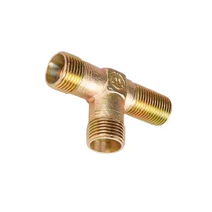 China supplier carbon 304 stainless steel nipples 3 way cross pipe thread fittings