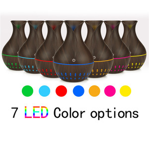 Mới xu hướng sản phẩm 2025 hương thơm diffusers gỗ hạt aromaterapia độ ẩm không khí tinh dầu khuếch tán với 7 đèn LED - Product Image 6