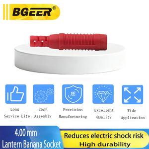 Connettore Femmina Tipo Banana da 4mm in Ottone Stampato a Iniezione, Terminale Femmina in Metallo per Cablaggio Elettrico - Product Image 5